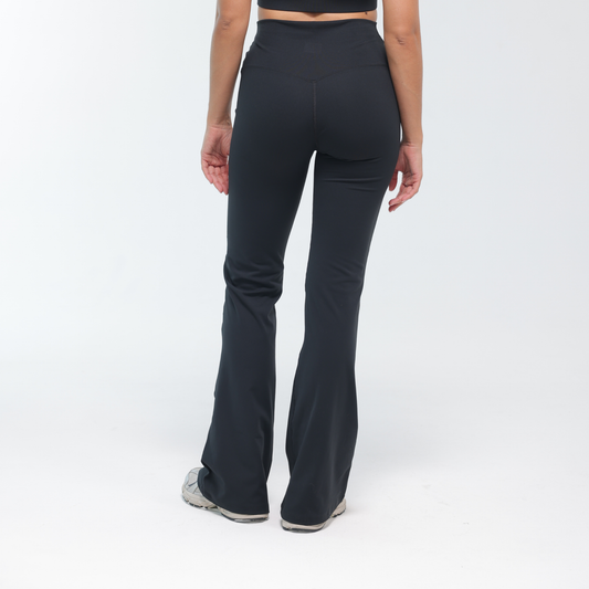 HIGH WAISTED FLARE PANTS