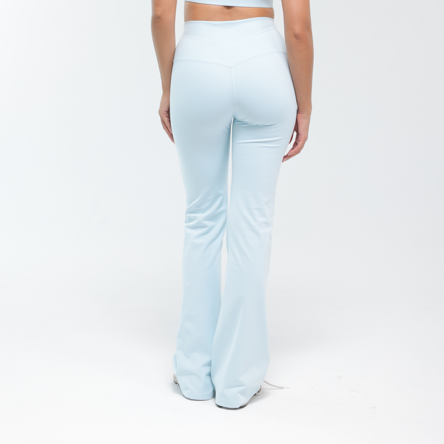 HIGH WAISTED FLARE PANTS