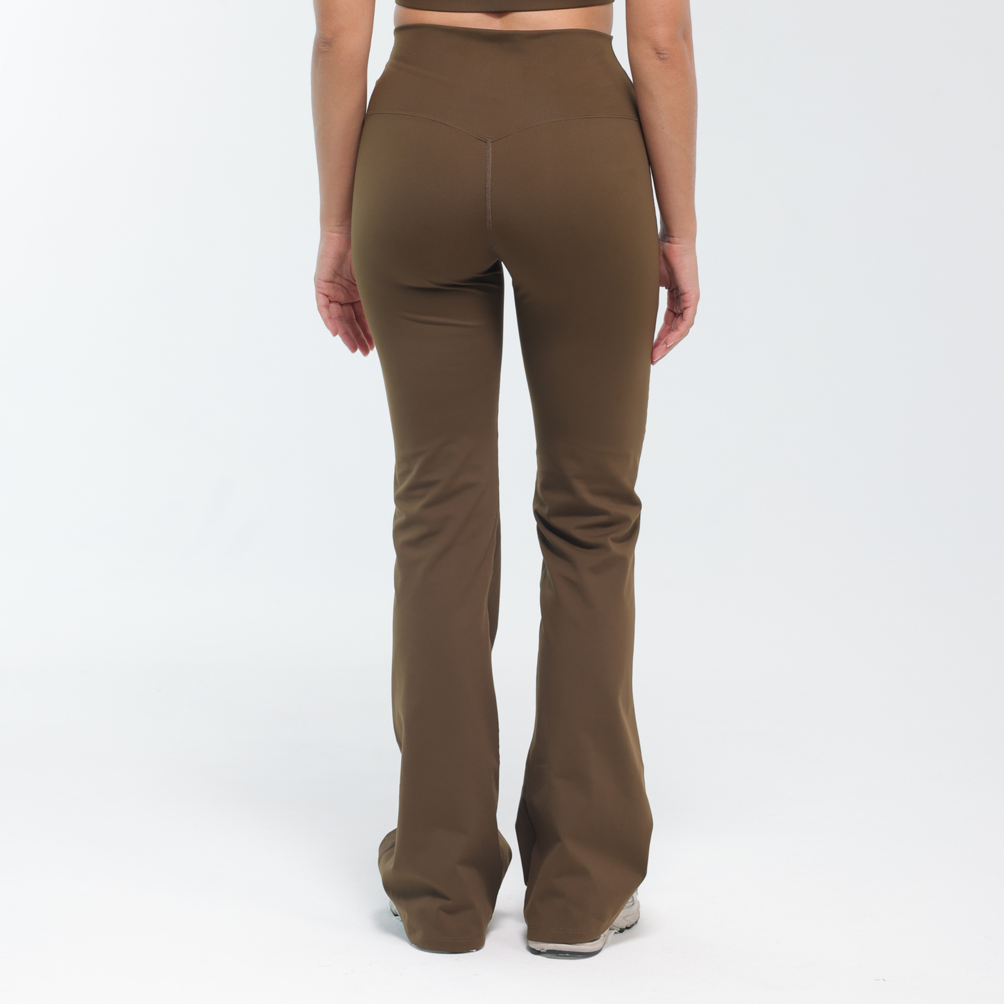 HIGH WAISTED FLARE PANTS