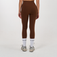 CROSSOVER-V SHAPED SCULPTURE LEGGINGS