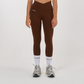CROSSOVER-V SHAPED SCULPTURE LEGGINGS
