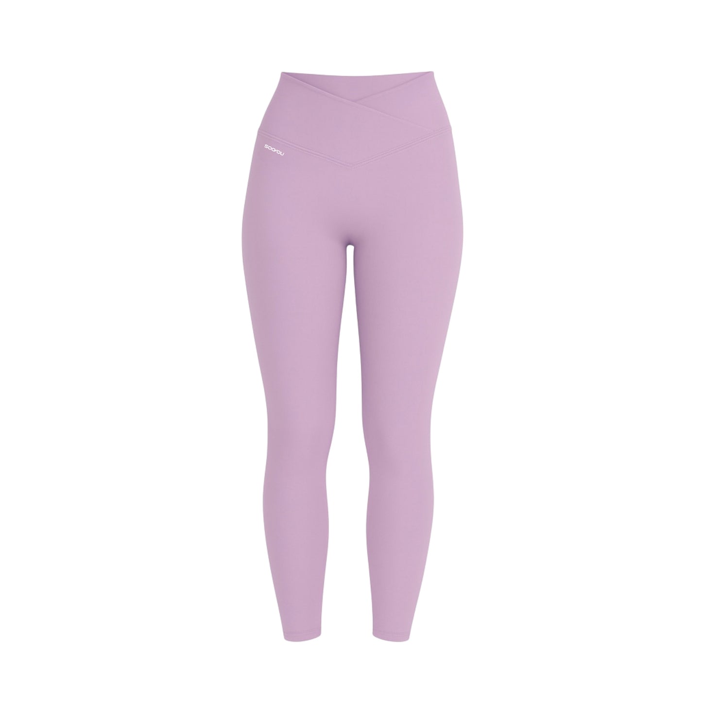 CROSSOVER-V SHAPED SCULPTURE LEGGINGS