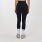 CROSSOVER-V SHAPED SCULPTURE LEGGINGS