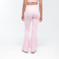 CROSSOVER V-WAIST FLARE PANTS